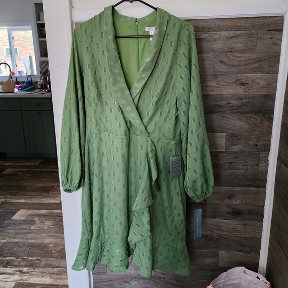 London Times Size 12 Dress - Picture 2 of 5